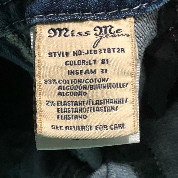 Miss Me jeans. Size 28. - Picture 6 of 6